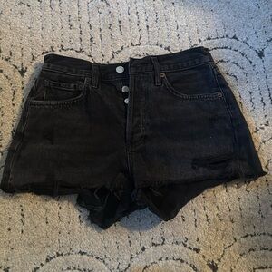 Agolde parker vintage cut off short size 24